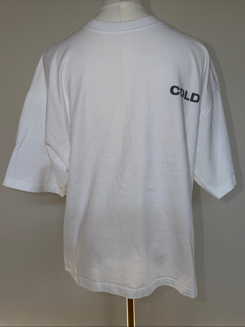 Cold Culture Logo White Short Sleeve Tee by Cold Culture